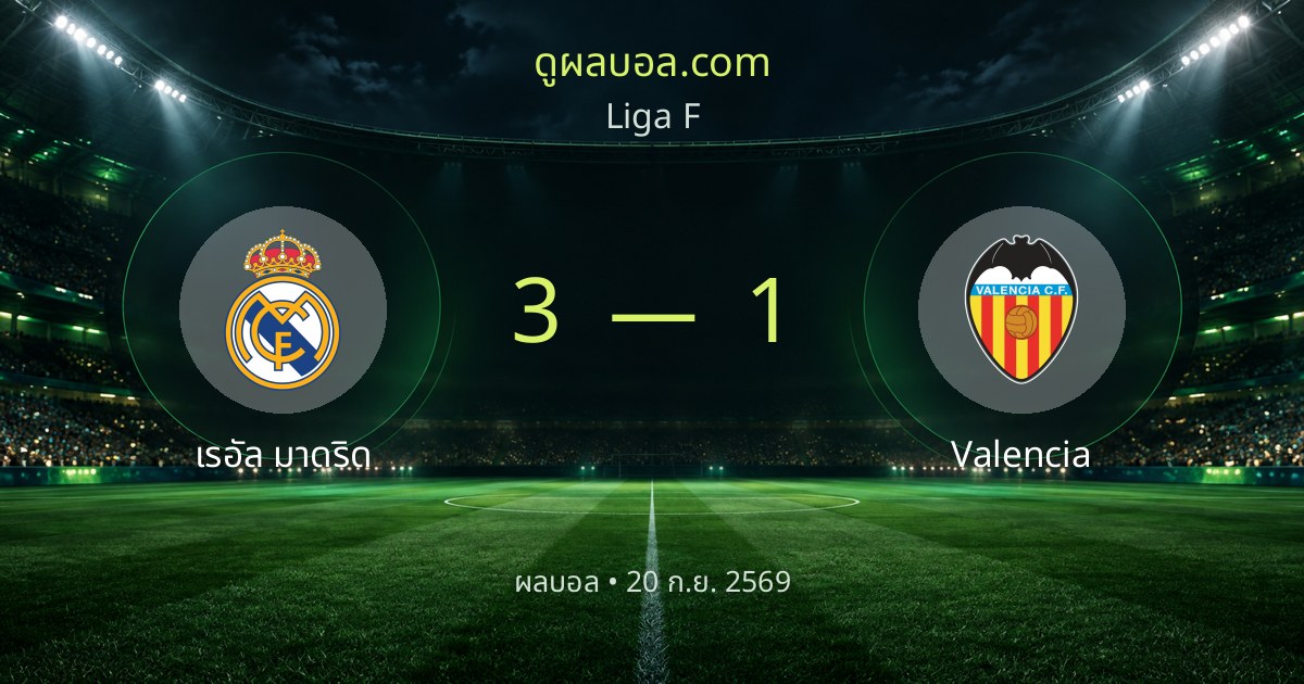 Real Madrid 3–1 Valencia | Match report