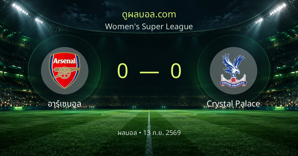 Arsenal 0–0 Crystal Palace | 경기 리포트