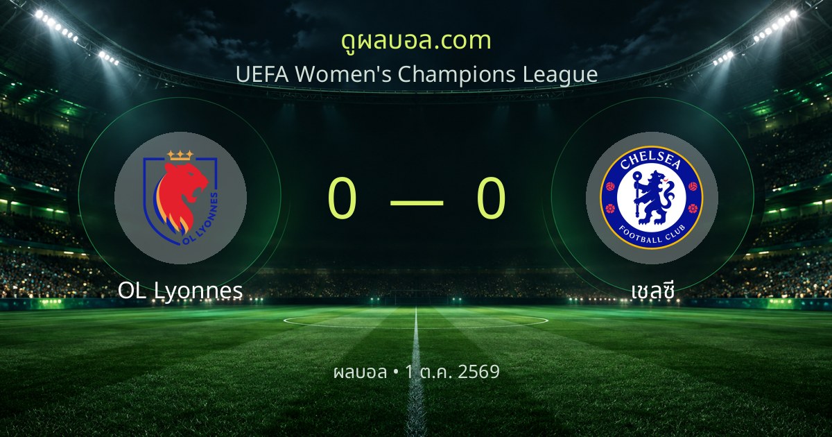 OL Lyonnes 0–0 Chelsea | Match report